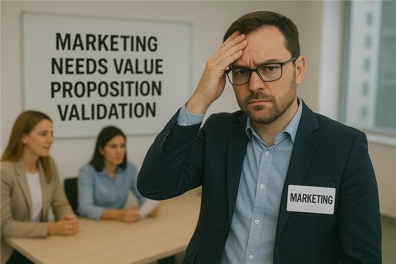 Marketing Needs Value Proposition Validation